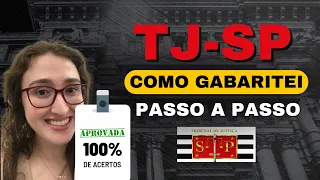 Como GABARITAR  a PROVA DA VUNESP? 🔴Como  Estudar para o Concurso de Ecrevente TJSP?