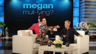 Ellen Figures Out If Megan Mullally Is 'Megan Mull-lying'