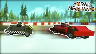 Explosive Bumper Cars on ICE! (Scrap Mechanic Multiplayer Monday)