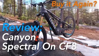 1000 mile Review: Canyon Spectral On CF8