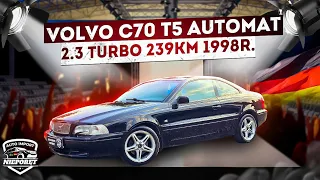 VOLVO C70 T5 ❤️‍🔥 1998 ✅️ 2.3 TURBO 239KM ✅️ COUPE ✅️ PRO LOGIC ✅️
