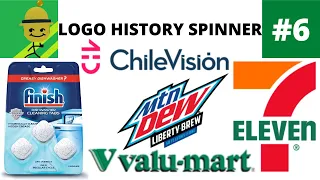 Logo History S #6 - 7-Eleven, Valu-Mart, Chilevisión, Mountain Dew Liberty Brew and more...