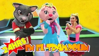 24 HORAS en juegos extremos - kimy y su amiga se pelean /Kids Play