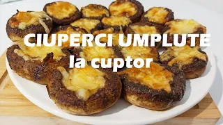 Stuffed mushrooms - in the oven