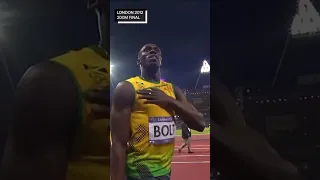 🥇🇯🇲Watch Usain Bolt win every single one of his Olympic medals! ⚡#Paris2024 #100DaysToGo