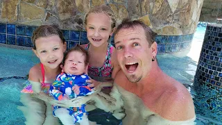 Baby Preston Goes Swimming For The First Time!