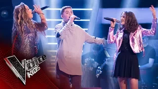 Nathan, Millianna, Jessica R - 'Runnin' (Lose It All)': Battles | The Voice Kids UK 2017