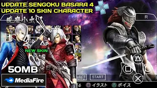 [UPDATE] BASARA 4 PPSSPP MOD UPDATE 10 NEW SKIN | MOD SBCH PPSSPP ANDROID