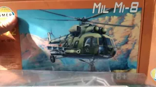 Mil Mi 8  helicopter 1/72  Smer Unboxing