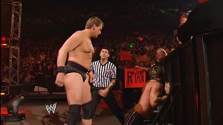 Chris Jericho vs JBL & Snitsky — Handicap Match (JBL Destroys Chris Jericho): Raw January 7, 2008 HD