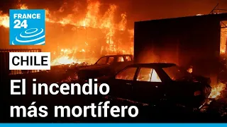 ¿Cuáles fueron las causas del incendio más mortífero que ha vivido Chile? • FRANCE 24 Español