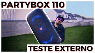 JBL PARTYBOX 110 - OUTDOOR TEST | Amazing results!😨🔥