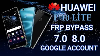 Huawei P10 Lite WAS-LX1. Remove Google account Bypass FRP