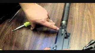 Headspacing a Browning 30 cal machine gun with parts outside of the gun