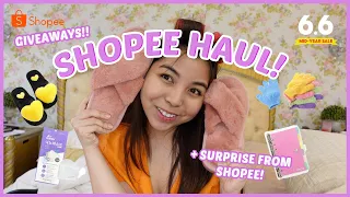 SHOPEE 6.6 HAUL! ANOTHER DAY ANOTHER BUDOL! | Nicole Caluag