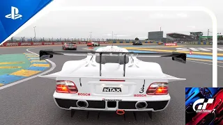 Gran Turismo 7 | Daily Race | 24 Heures du Mans Racing Circuit | Mercedes-Benz CLK-LM