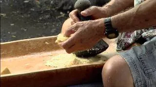 Making 'ulu poi with 'Anakala Isaiah Kealoha