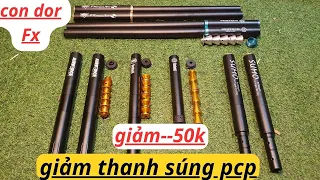 50k Giảm Thanh Lắp Súng PCP | Tổng Hợp 8 Mẫu Giảm Thanh Lắp Súng T - Súng Condor - Súng Fx