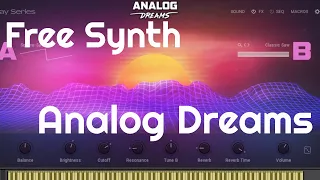 Free Syntth - Analog Dreams by Native Instruments (No Talking)