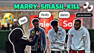 MARRY, SMASH, OR KILL | Public Interview (Mall Edition) ft Mootrill, Wealthybrian