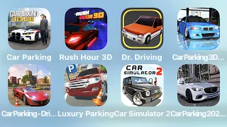 Car Parking, Rush Hour 3D, Dr Driving, Car Parking 3D and More Car Games iPad Gameplay