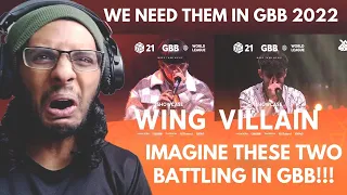 STITCH Reacts | Villain 🇺🇸 | Wing 🇰🇷 | GBB 2021: WORLD LEAGUE | Wildcard Runner-Up Showcase