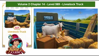 June's Journey - Volume 2 - Chapter 14 - Level 569 - Livestock Truck (Complete Gameplay, in order)