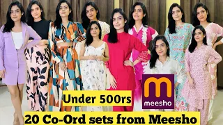 Meesho haul / Meesho Co-Ord sets under 500 / Meesho Co-Ord sets haul/ Co-Ord sets haul from Meesho