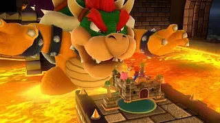 Mario Party 10 Bowser Party #50 Daisy, Peach, Mario, Luigi Chaos Castle Master Difficulty