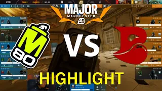 M80 vs BLEED - HIGHLIGHTS - BLAST MANCHESTER MAJOR l R6