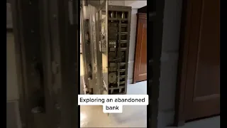 Exploring an Abandoned Bank