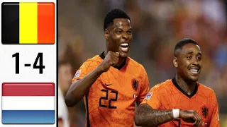 Belgium vs Netherlands 1-4  | All Goals & Highlights