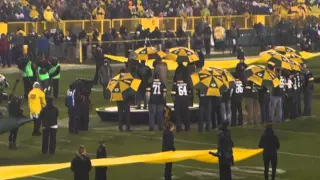 Brett Favre Jersey Retirement With Bart Starr -LIVE AT LAMBEAU FIELD-