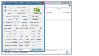 NVIDIA Inspector как пользоваться