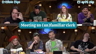 Meeting an (un)familiar clerk | Critical Role - Bells Hells ep 95