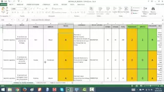 Explicación Matriz de Riesgo (NO Conformidades)