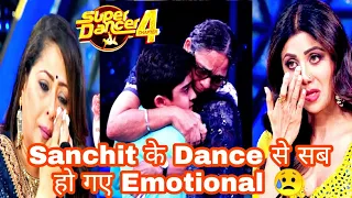 Sanchit Emotional Dance Grand Father day || Super Dancer 4 Sanchit Dance || Sanchit Fans information