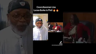 Councilwoman Lisa Lucas-Burke of Portsmouth, Va. Explodes In City Council Meeting.