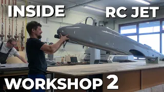 Inside RC Jet Workshop - Mibojets (Part 2) A-10 Wing Molds