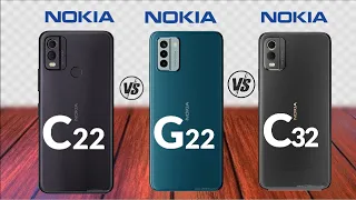 Nokia C22 Vs Nokia G22 Vs Nokia C32 @SmartTech5G