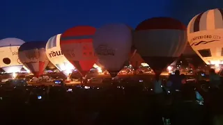 Bristol international balloon fiesta 2018 night glow