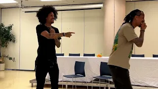 Les Twins Performance @officiallestwins @officiallestwinson @officialestwinsoff @kidswritenetwork