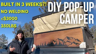 No Weld DIY POP-UP Camper Walkthrough | KIT Campers Prototype