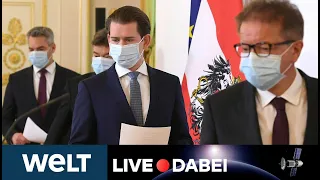 CORONAVIRUS IN ÖSTERREICH: Statement von Bundeskanzler Sebastian Kurz zur Covid-19-Krise