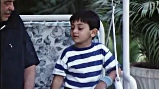 Ranbir Kapoor childhood video with his grandfather Raj Kapoor