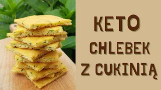 KETO CHLEBEK Z CUKINIĄ | Keto chlebek bez sera