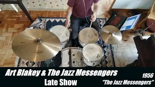Art Blakey on "Late Show" - Drum solo transcription (The Jazz Messengers)