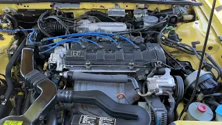 1988 Honda Prelude Si 4WS Cold Start