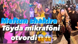 Maftun shakira  töyda mikraföni otvordii😱😱😱😱