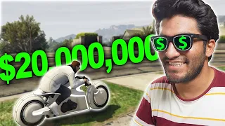 Spending 20 Million Dollars in GTA 5 Online